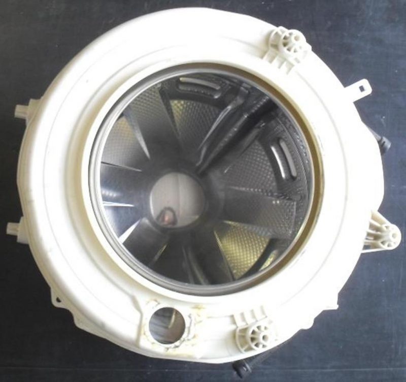 GRUPPO VASCA COMPLETO PER LAVATRICE ARISTON AVD 809 IT  5 Kg   800 giri