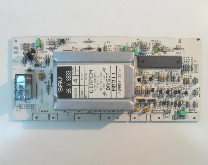 Scheda main lavatrice Sangiorgio MALICE 100-D/DI cod MB311 - 33252