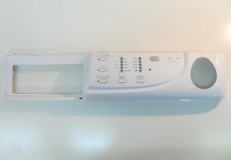 FRONTALE PER LAVATRICE CANDY CS2 075-01   COMPLETO DI SCHEDA COMANDI COD. 41014791,  candy cs2 105-01