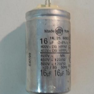 Condensatore lavatrice Rex RL 54XG cod 16.25.6092