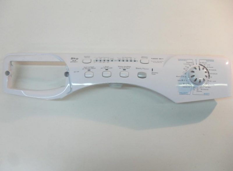FRONTALE PER LAVATRICE CANDY GO 105-01   COMPLETO DI SCHEDA COMANDI COD. 41019722 E SELETTORE