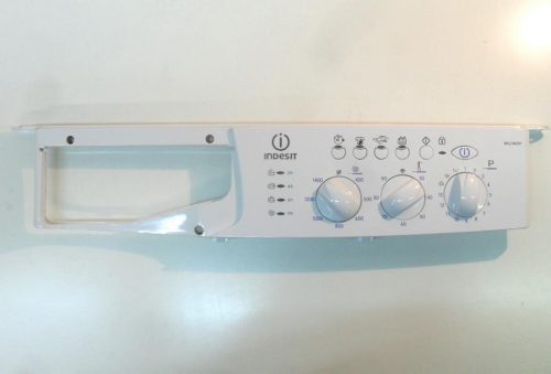 FRONTALE PER LAVATRICE INDESIT WIL146SP   COMPLETO DI SCHEDA COMANDI COD. 21012605600   SW REL. 10.2.0