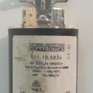 Condensatore lavatrice Candy ACT ML841AC cod 411.10.5836