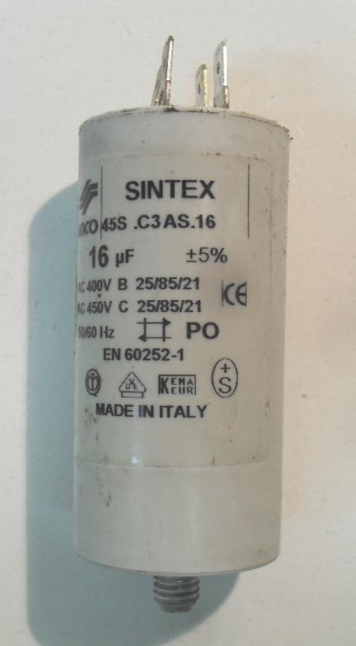 Condensatore lavatrice Philco LINDA 6 cod 45S.C3AS.16