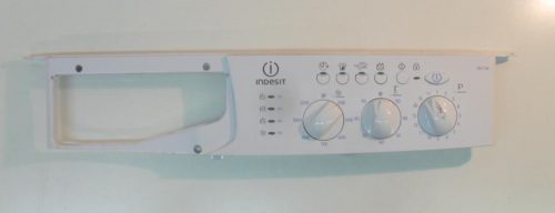 FRONTALE PER LAVATRICE INDESIT WIL 126 COMPLETO DI SCHEDA COMANDI COD. 21014152902