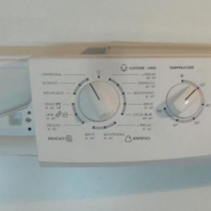 FRONTALE PER LAVATRICE ZOPPAS P5 10 COMPLETO DI SCHEDA COMANDI COD. 132442581