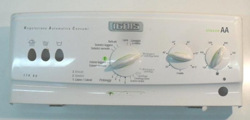 4248 -- 000 (4334) FRONTALE PER LAVATRICE IGNIS LTA80