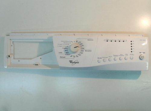 4254 -- 000 (4340) FRONTALE PER LAVATRICE WHIRLPOOL AWG865 COMPLETO DI SCHEDA COMANDI COD. 502033001