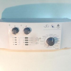 FRONTALE PER LAVATRICE ARISTON AVTL89   COMPLETO DI SCHEDA COMANDI COD. 21010079601 E SELETTORI