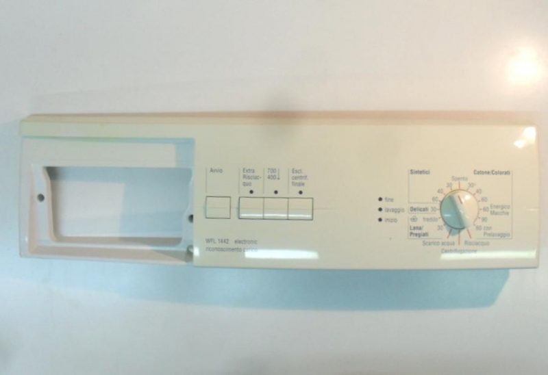 FRONTALE PER LAVATRICE BOSCH WFL1442II   COMPLETO DI SCHEDA COMANDI COD. 5500009490