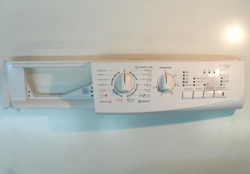 FRONTALE PER LAVATRICE ZOPPAS PL846   COMPLETO DI SCHEDA COMANDI COD. 132611010   JABIL CODE: HJE019200   BOO0T VERS.: B0420009_B