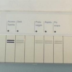 4283 -- 000 (4371) FRONTALE PER LAVATRICE BOSCH WFF1600II/09 COMPLETO DI SCHEDA COMANDI COD. 3062917AA1