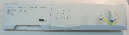 4303 -- 000 (4391) FRONTALE PER LAVATRICE WegaWhite WW400 COMPLETO DI SCHEDA COMANDI COD. 7706901010