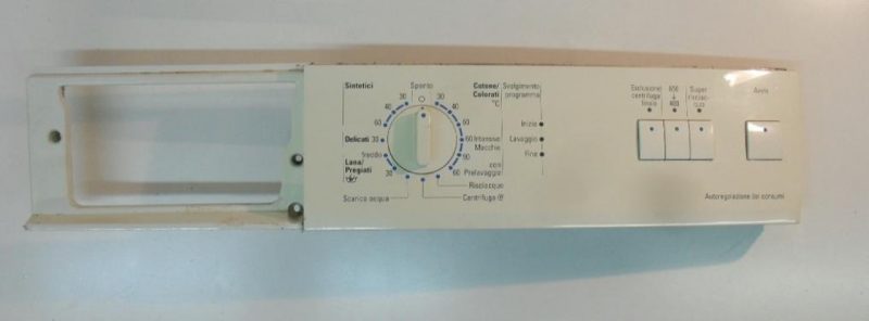 FRONTALE PER LAVATRICE SIEMENS WM52600II/01 COMPLETO DI SCHEDA COMANDI COD. 5500000354