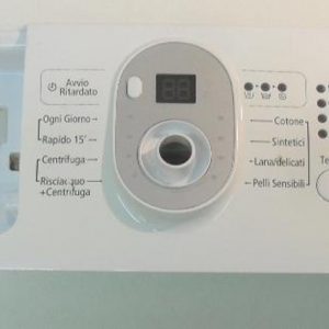 FRONTALE PER LAVATRICE SAMSUNG WF0600NUWG   COMPLETO DI SCHEDA COMANDI