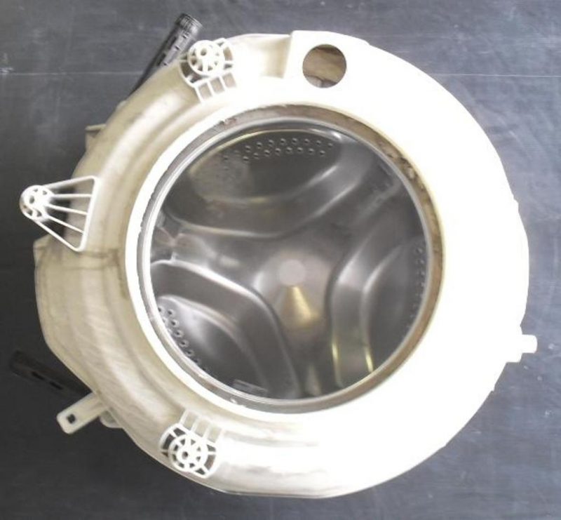 GRUPPO VASCA COMPLETO PER LAVATRICE INDESIT WIXL 106  6 Kg   1000 giri