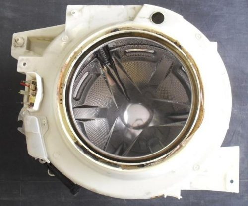 GRUPPO VASCA COMPLETO PER LAVATRICE WHIRLPOOL AWM 8083   6kg   800 giri