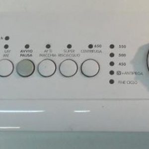 4460 -- 000 (4550) FRONTALE PER LAVATRICE REX RE313E COMPLETO DI SCHEDA COMANDI COD. 13212021 CODICE ALTERNATIVO: 451513144