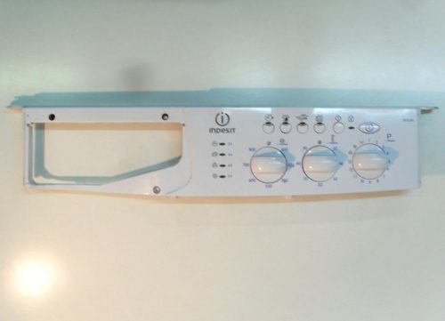 FRONTALE PER LAVATRICE INDESIT WISL86   COMPLETO DI SCHEDA COMANDI COD. 21013012401   SW REL. 10.3.1