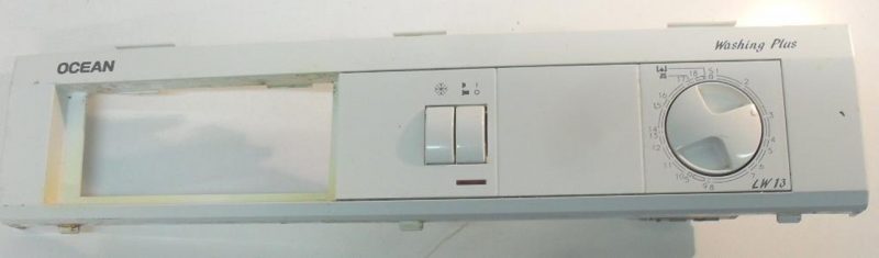 FRONTALE PER LAVATRICE OCEAN LW 13   CON TIMER COD. 30061018900 E SELETTORI
