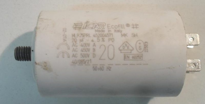 Condensatore lavatrice Ocean LW 13 cod MLR25PRL 452004571