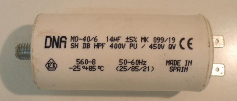 Condensatore lavatrice Bosch WFD1060II/01 cod