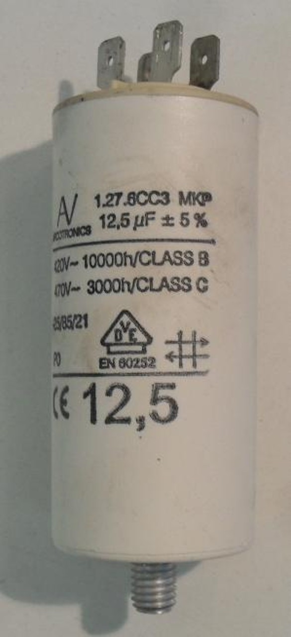 Condensatore lavatrice Siltal SLS 50 ZT cod 1.27.6CC3