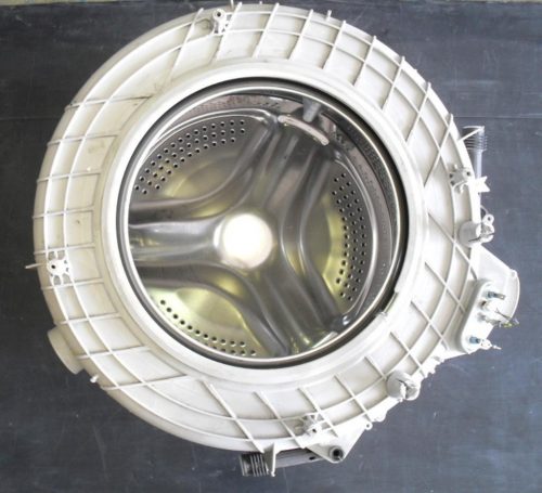 GRUPPO VASCA COMPLETO PER LAVATRICE INNO-HIT MW 1257, WV 1257