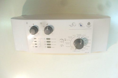 FRONTALE PER LAVATRICE ARISTON AVTL89 COMPLETO DI SCHEDA COMANDI COD. 201013057301 E SELETTORI