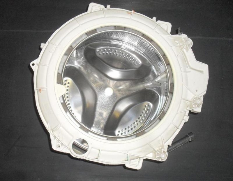 GRUPPO VASCA COMPLETO PER LAVATRICE INDESIT PWE7108 7 Kg   1000 giri