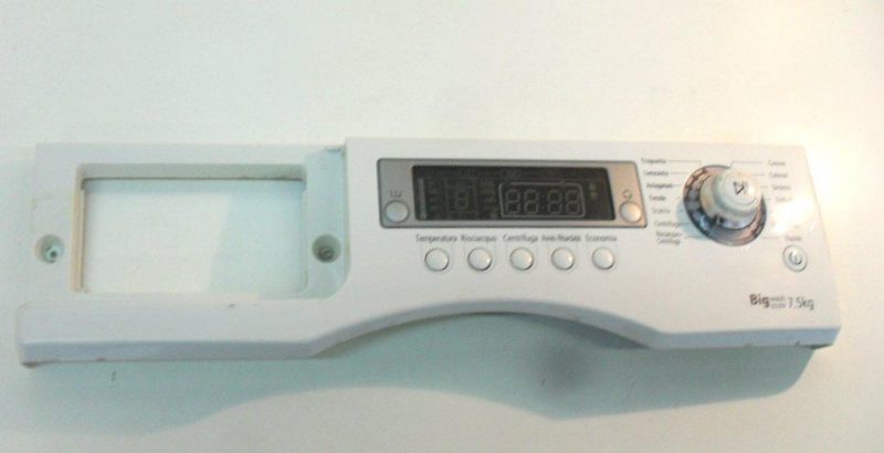 FRONTALE  PER LAVATRICE SAMSUNG Q1235V   COMPLETO DI SCHEDA COMANDI COD. MFS-1235-SO