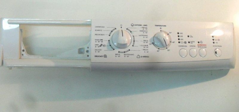 Frontale lavatrice Zoppas P56 completo di scheda