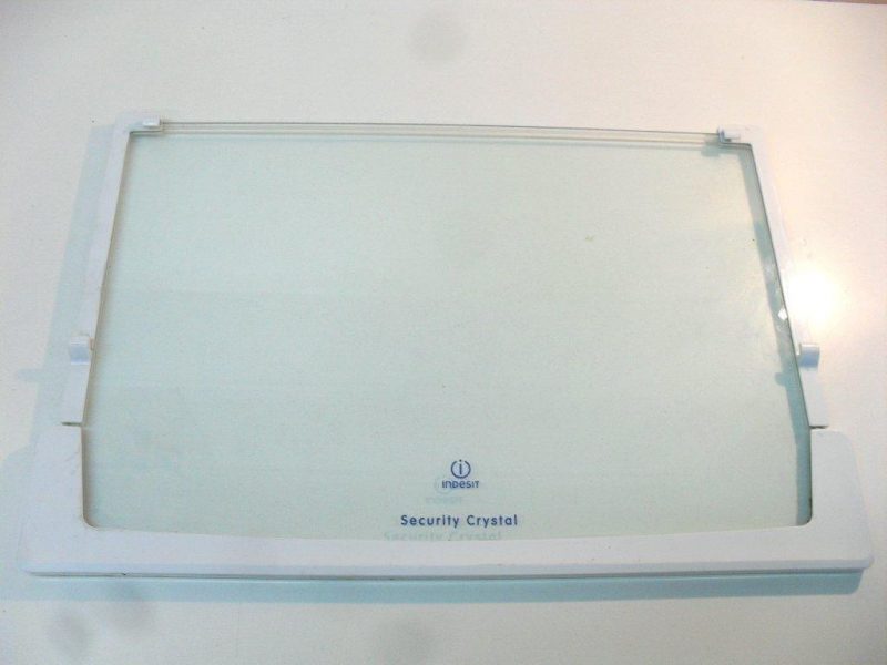 5063 -- 000 (5213) ripiano vetro 52,9 x 34,3 indesit be33pi