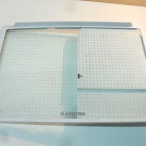 ripiano vetro   52,9 x 35   frigorifero ariston