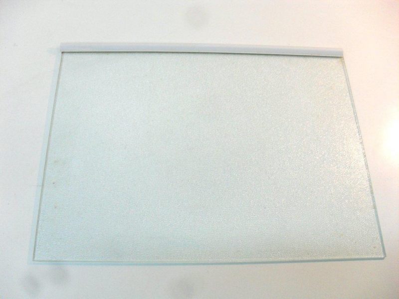 ripiano vetro ruvido   43,4 x 32,4   frigorifero WegaWhite 980402550