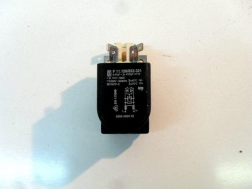 f11.126/852-321   filtro  0,47 uF   lavatrice bosch b1wtv3801a/02, wfl1401ii/02, wm53260ii/01,bosch tuaa wfd 2061
