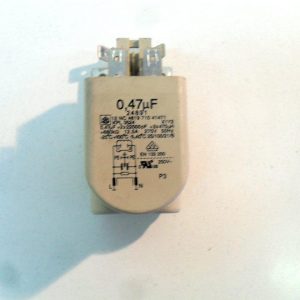 24891   filtro  0,47 uF   lavatrice Whirlpool awt2068/2, ignis lo a80, whirlpool awm160 , whirlpool  awo 8080