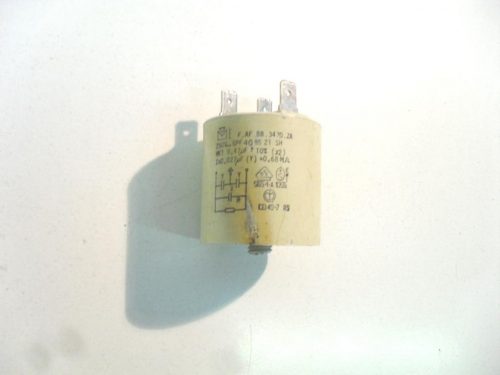 Condensatore lavatrice Sangiorgio TEMA831 cod f.af.bb.3470.za