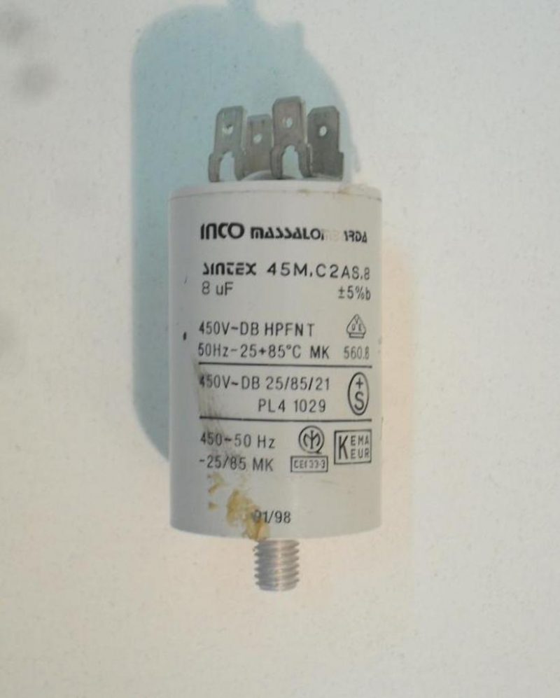 Condensatore lavastoviglie Ardo LS9212-1 cod 45m.c2as.8