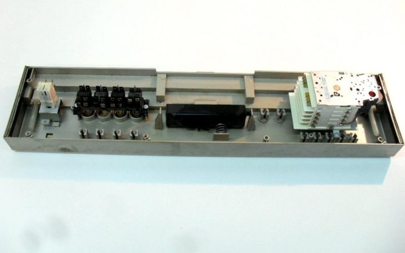 5839 -- 000 (5825) 16010009404 frontale selettori lavastoviglie smeg ls 520 xa