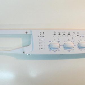 21014152902   frontale   lavatrice indesit wil106, widl 126 completo di sched 210095869.04