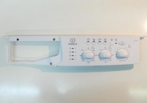 21014152902   frontale   lavatrice indesit wil106, widl 126 completo di sched 210095869.04