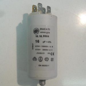 Condensatore lavatrice Castor CC530 cod 16.10.9964