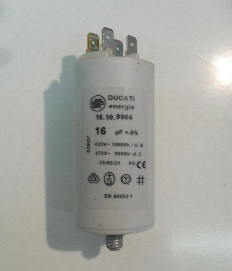 Condensatore lavatrice Castor CC530 cod 16.10.9964