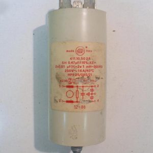 Condensatore lavatrice Ariston AM873X cod 411105028