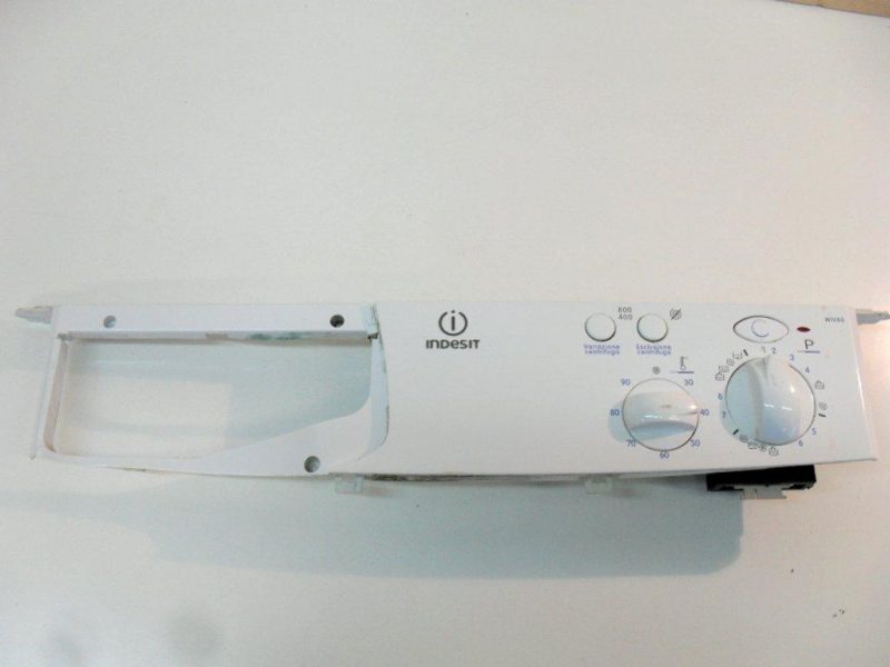 31660001.07 / 160013786.00   frontale   selettori   lavatrice indesit wiv 80