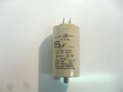 Condensatore lavatrice Ariston AI637TX cod 16.10.23..