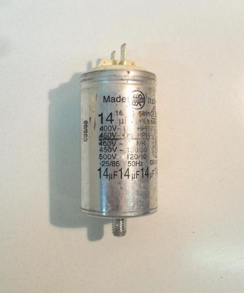 Condensatore lavatrice Zoppas PR43C cod 16.25.5891