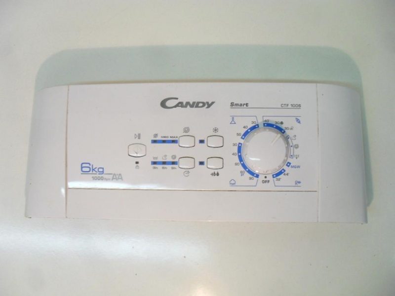 46004909 / 31002843   frontale   lavatrice candy ctf 1006-03 s