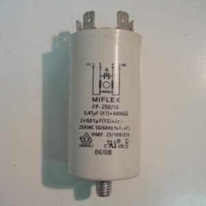 Condensatore lavatrice Smeg LBS106-1 cod fp-250/16